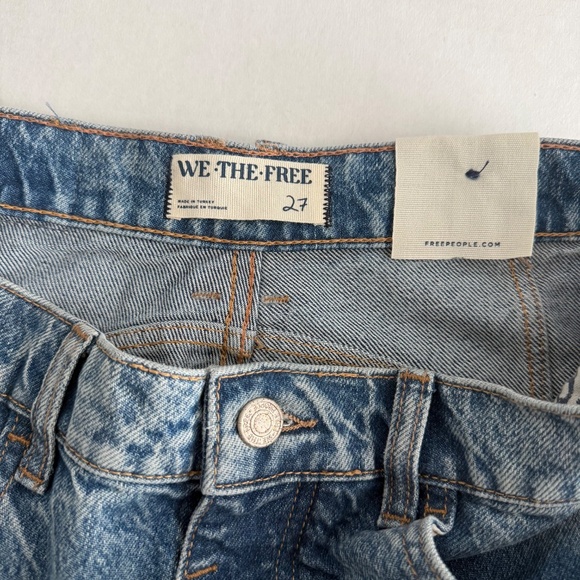 We The Free Lucky You Mid Rise Barrel Jeans - Picture 5 of 8